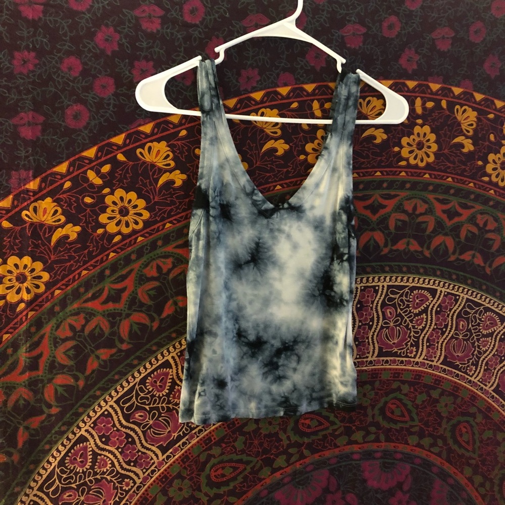 American Eagle Tye-Dyed V-tank